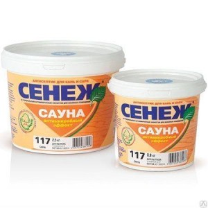 Сенеж "САУНА" 2,5 кг, шт